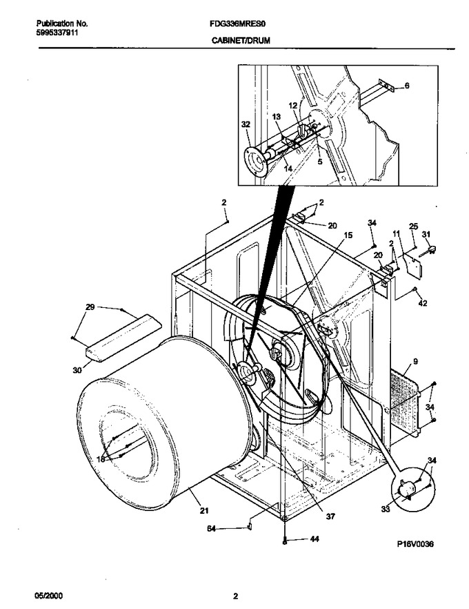 Diagram for FDG336MRES0