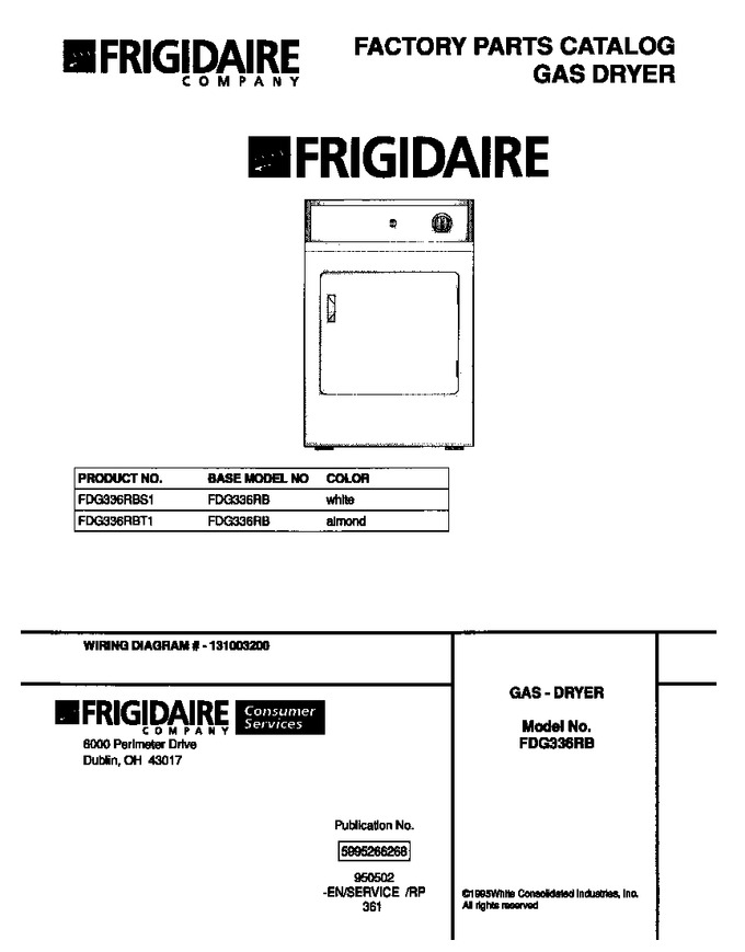 Diagram for FDG336RBS1