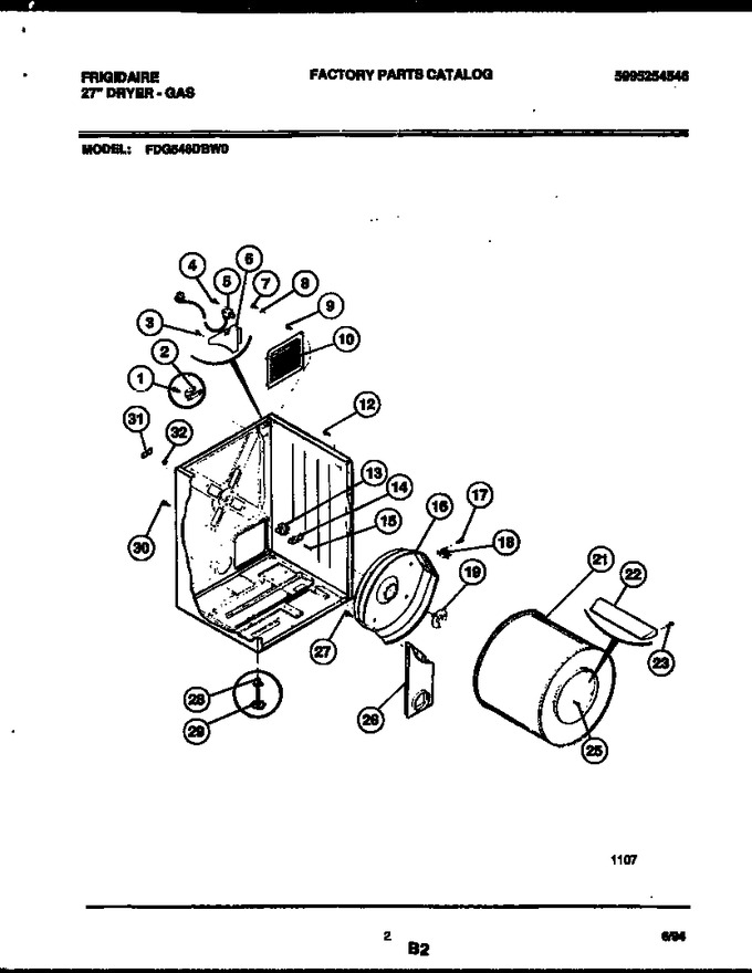 Diagram for FDG546DBD0