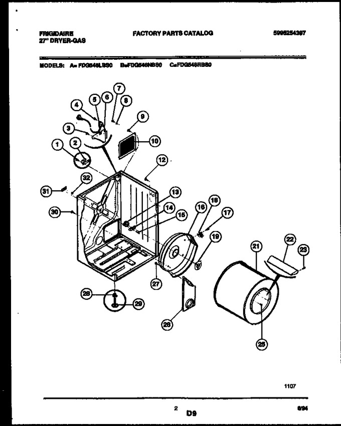 Diagram for FDG546RBS0