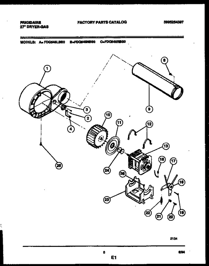 Diagram for FDG546RBS0