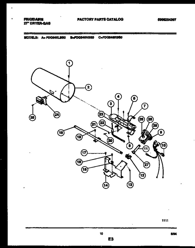 Diagram for FDG546RBS0