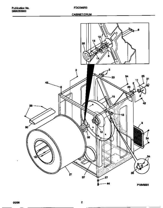 Diagram for FDG546NBT2