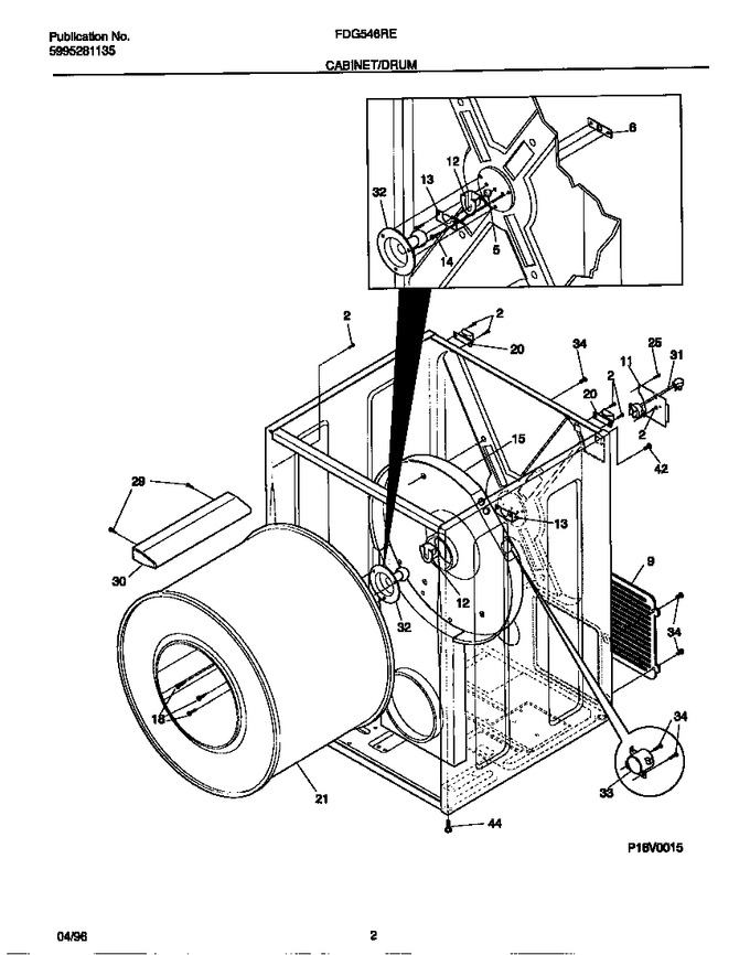 Diagram for FDG546RET0