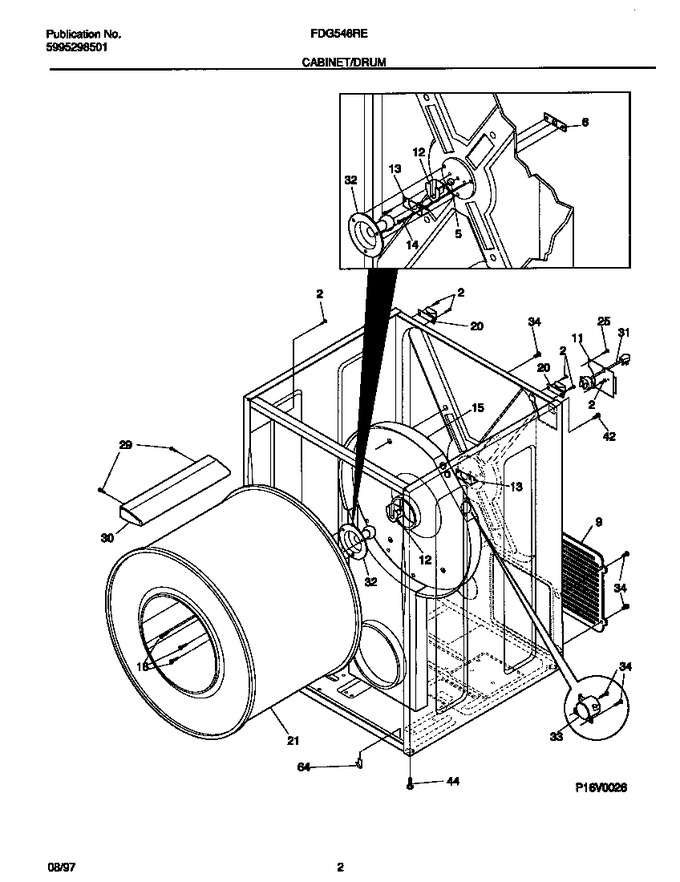 Diagram for FDG546RET1