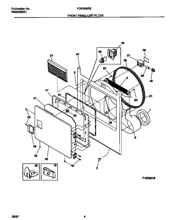 Diagram for FDG546RET1