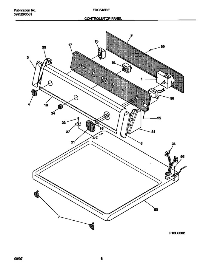 Diagram for FDG546RET1