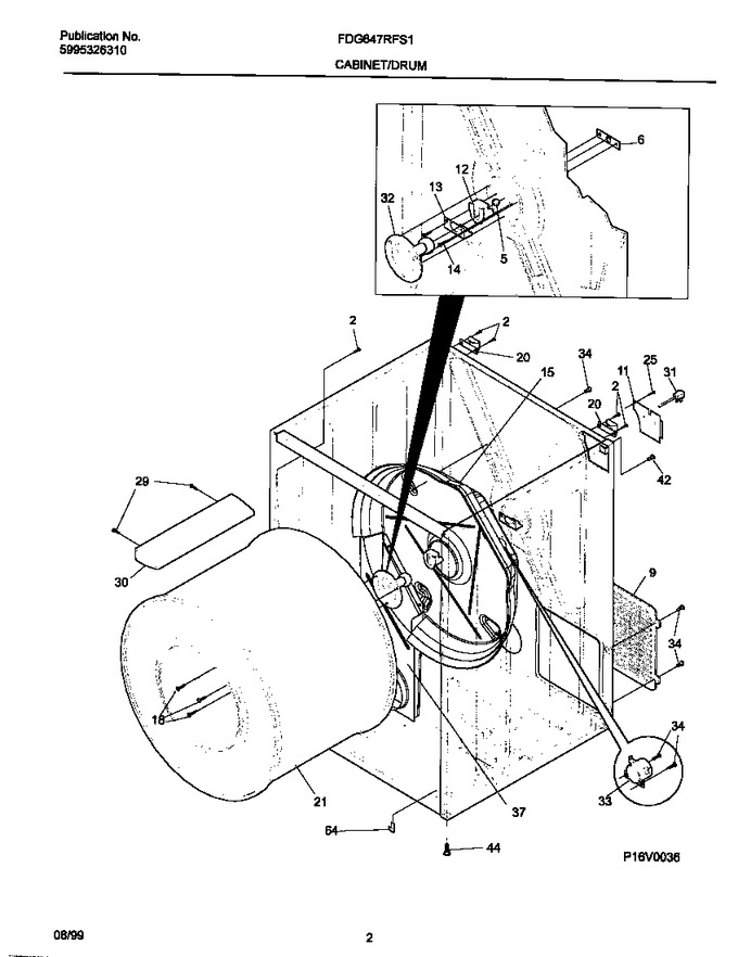 Diagram for FDG647RFS1
