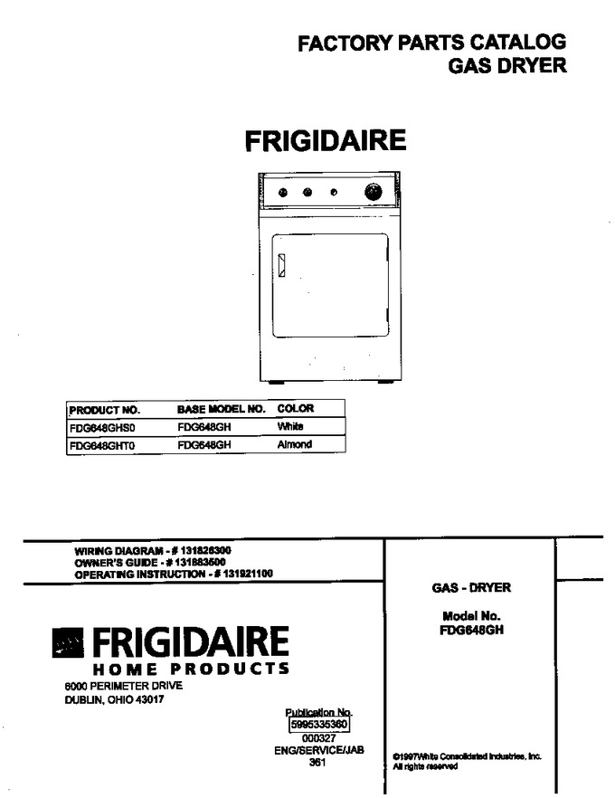 Diagram for FDG648GHS0