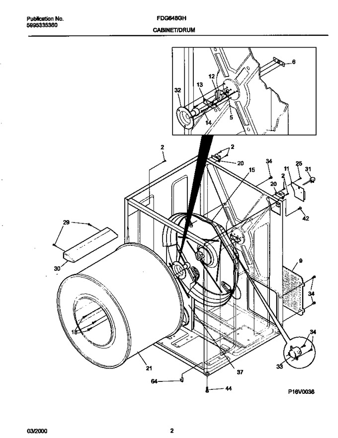 Diagram for FDG648GHS0
