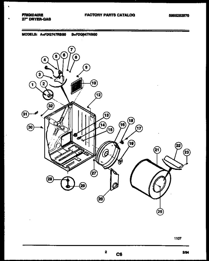 Diagram for FDG747RBS0
