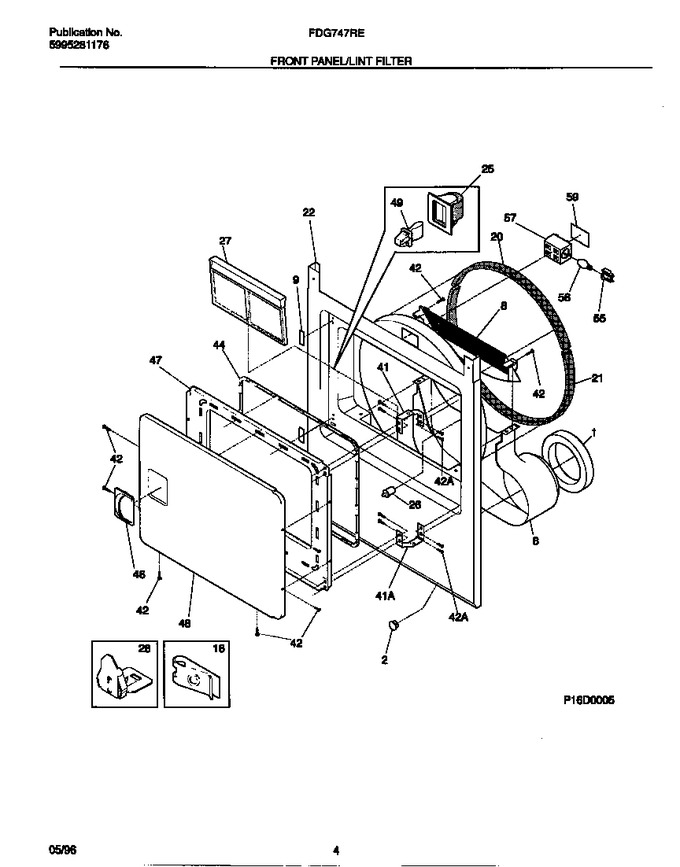 Diagram for FDG747RES0
