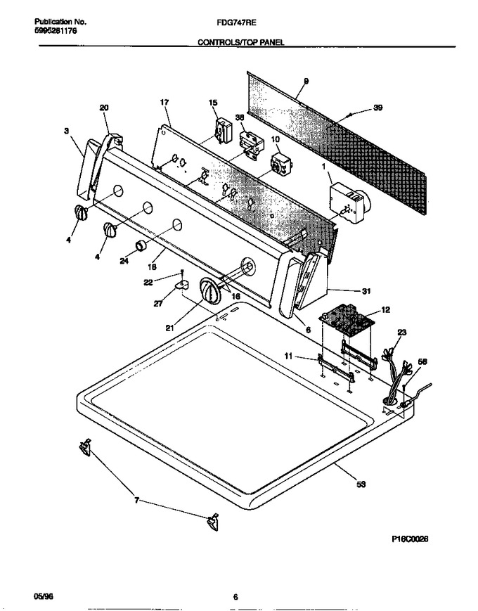 Diagram for FDG747RET0