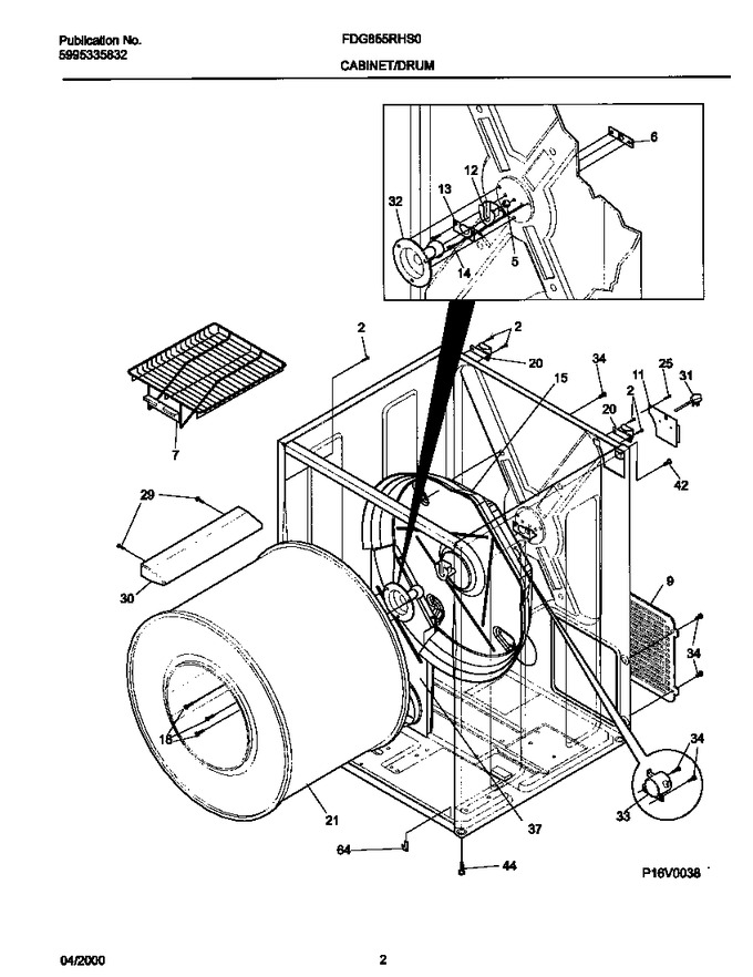 Diagram for FDG855RHS0