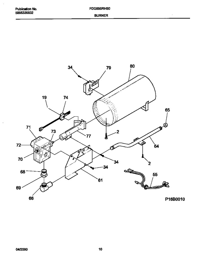 Diagram for FDG855RHS0