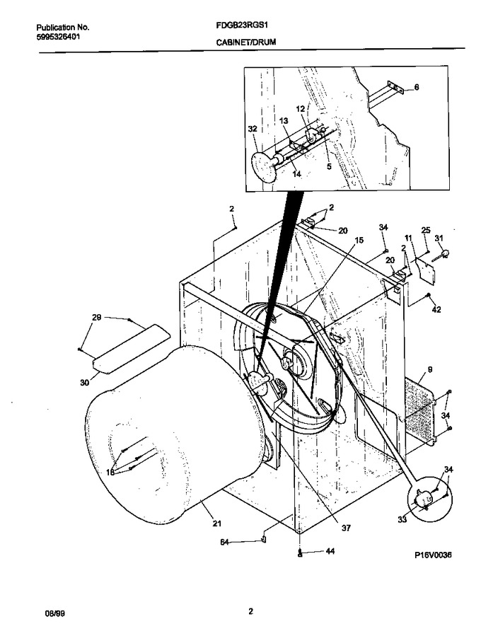 Diagram for FDGB23RGS1