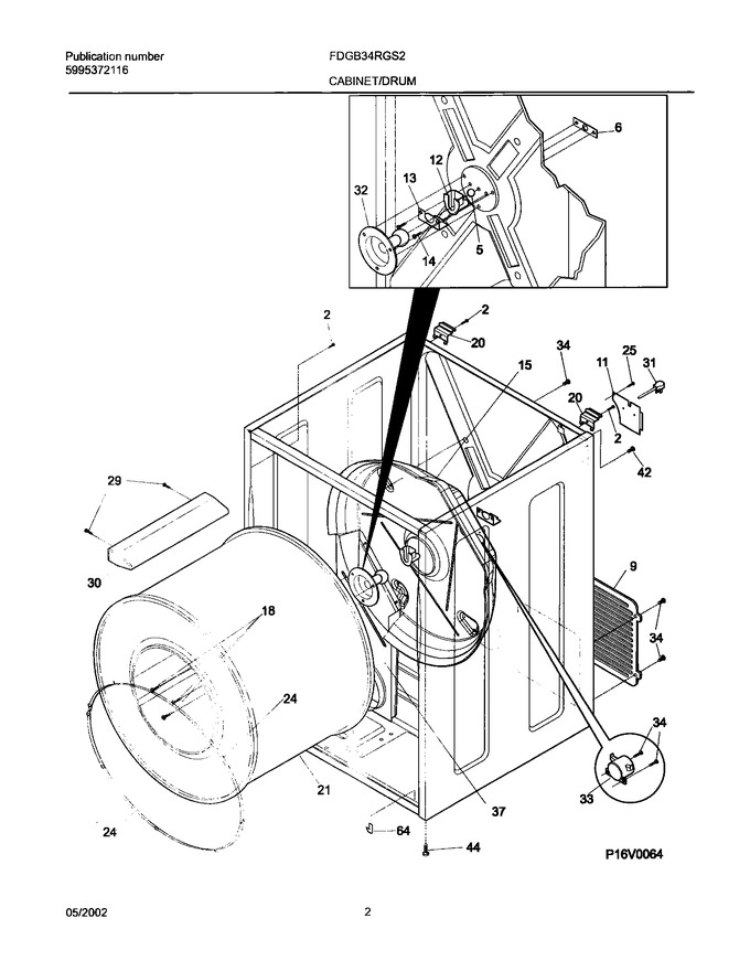 Diagram for FDGB34RGS2