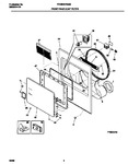 Diagram for 03 - P16d0018 Front Panel,door