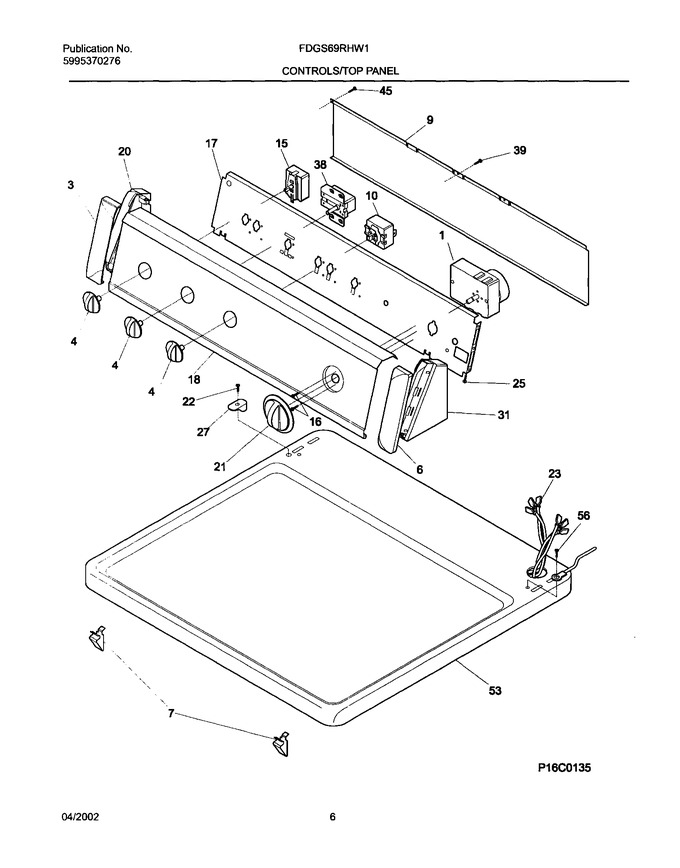 Diagram for FDGS69RHW1