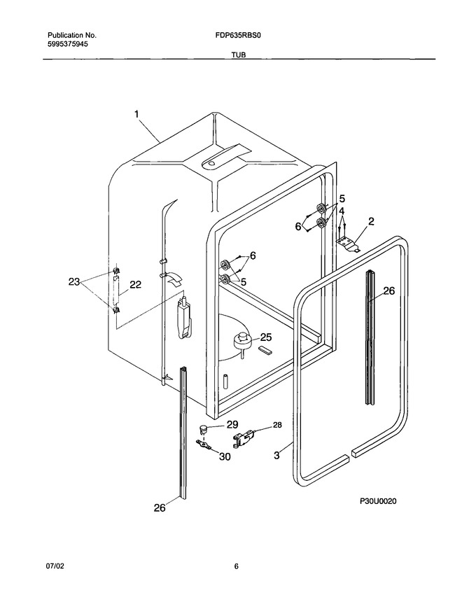 Diagram for FDP635RBS0