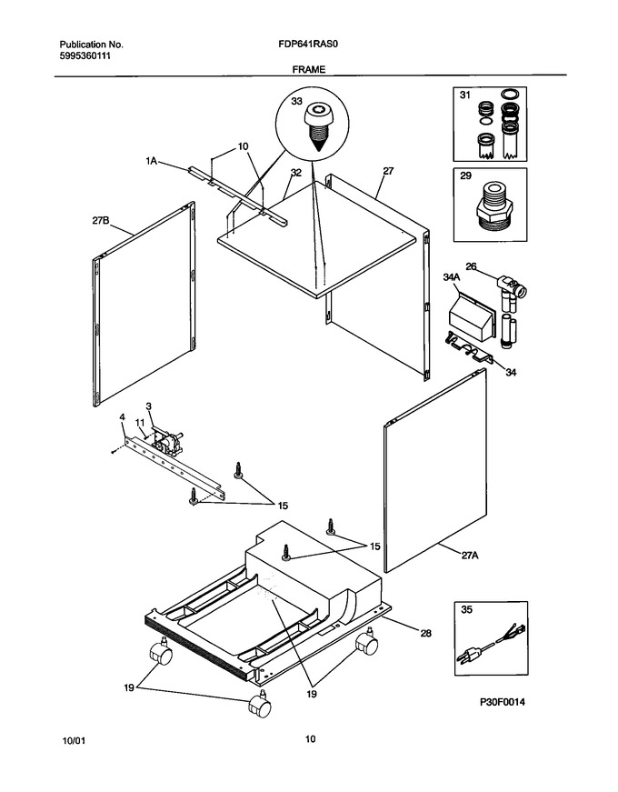 Diagram for FDP641RAS0