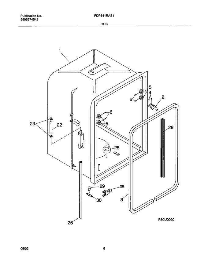 Diagram for FDP641RAS1