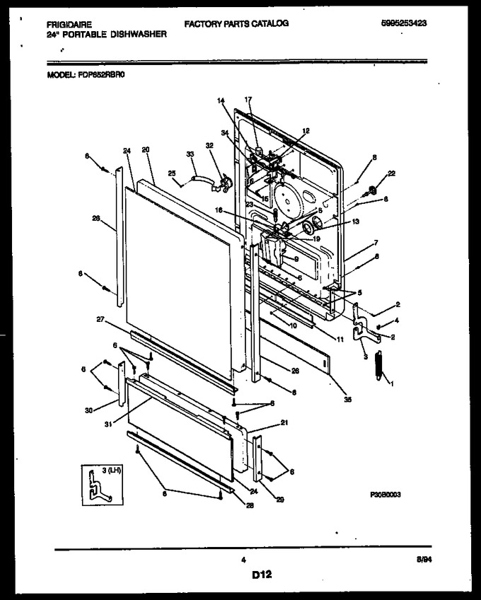 Diagram for FDP652RBR0