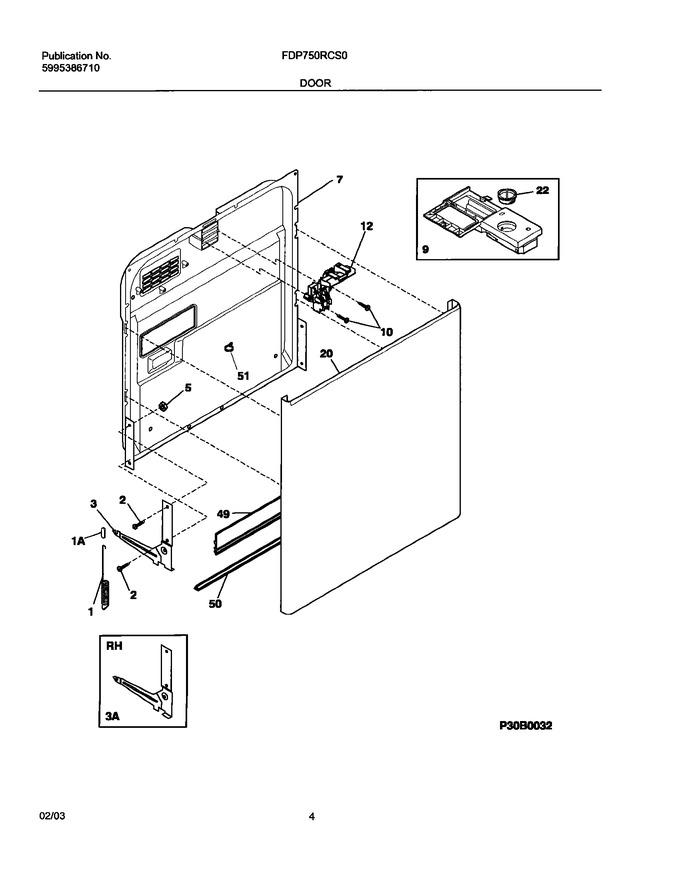 Diagram for FDP750RCS0