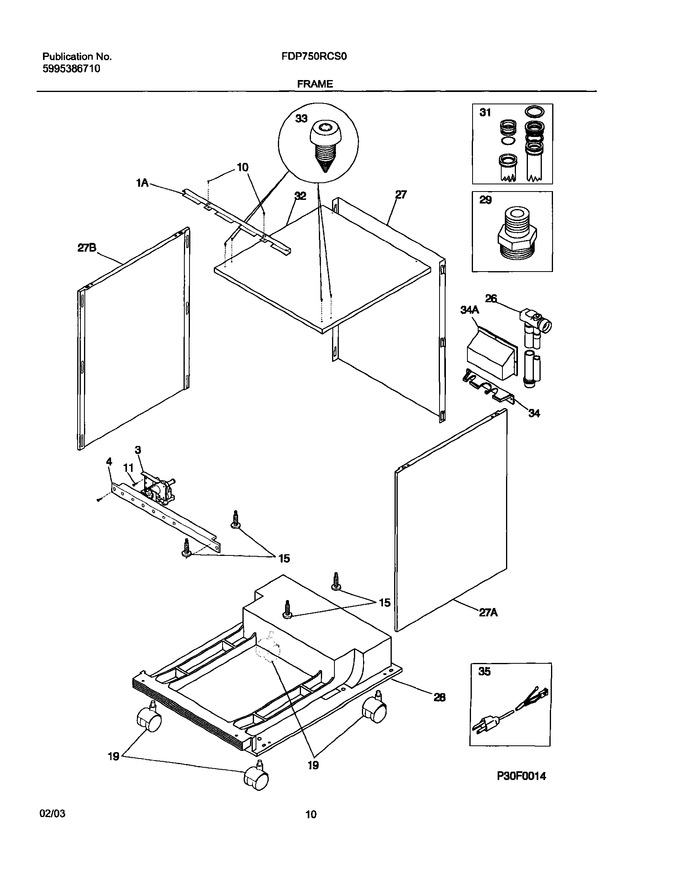 Diagram for FDP750RCS0