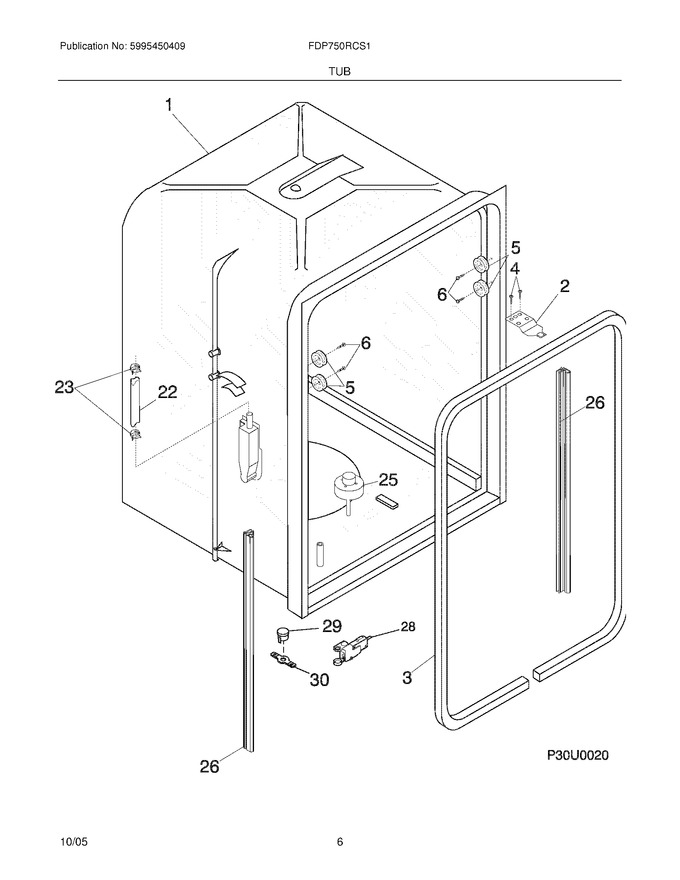 Diagram for FDP750RCS1