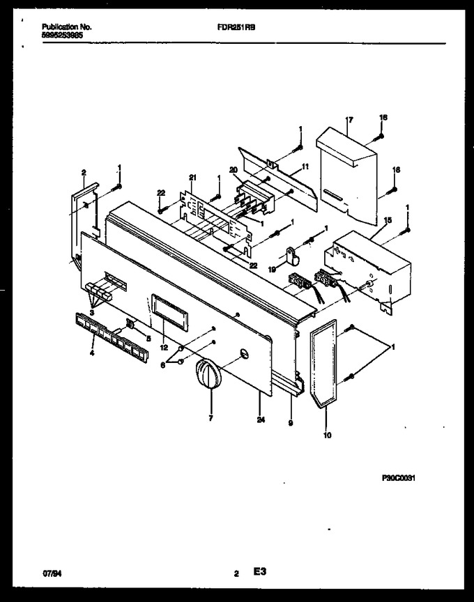 Diagram for FDR251RBR0