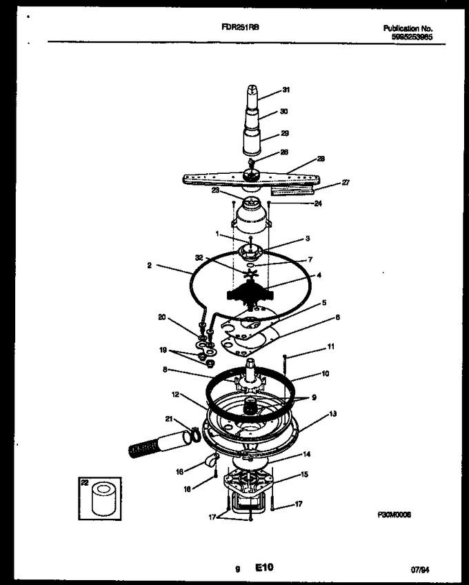 Diagram for FDR251RBR0