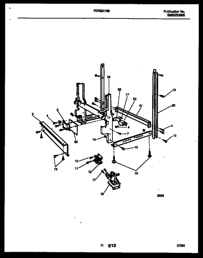 Diagram for FDR251RBR0