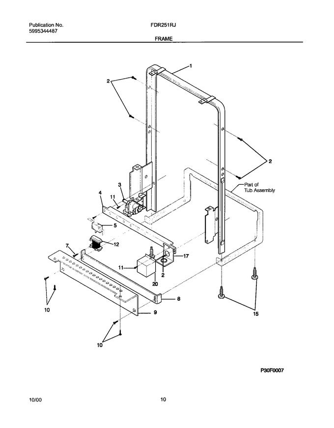 Diagram for FDR251RJR0
