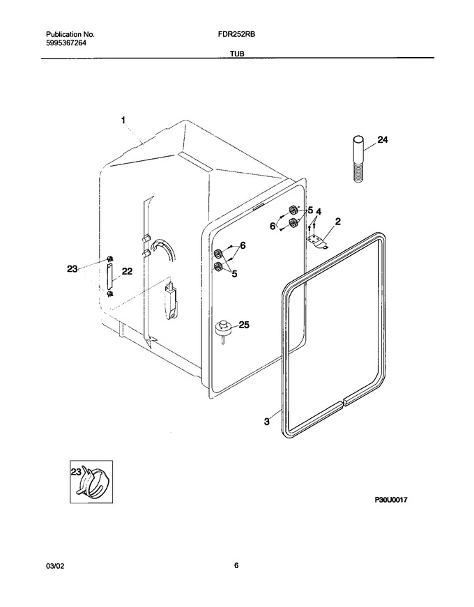 Diagram for FDR252RBS0