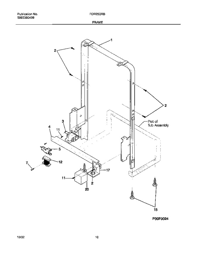 Diagram for FDR252RBS1