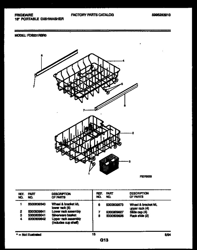 Diagram for FDS251RBR0