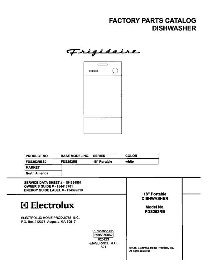 Diagram for FDS252RBS0