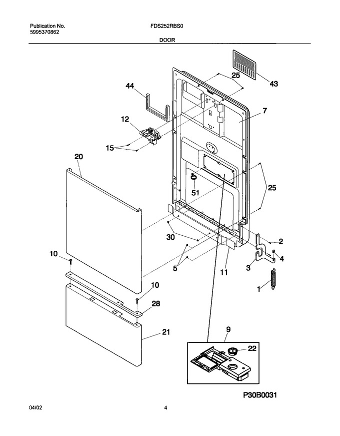 Diagram for FDS252RBS0