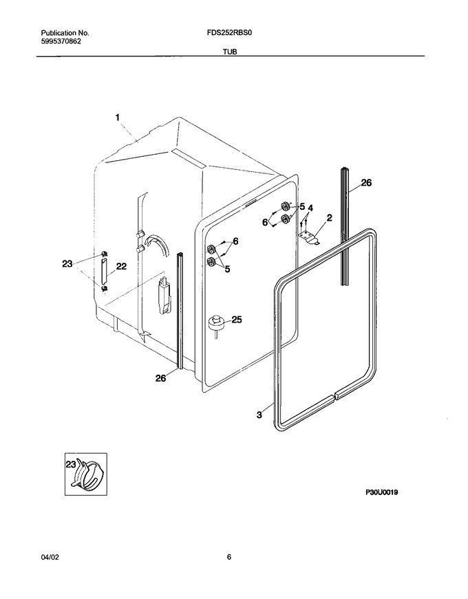 Diagram for FDS252RBS0