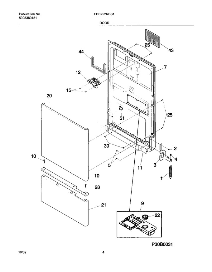 Diagram for FDS252RBS1