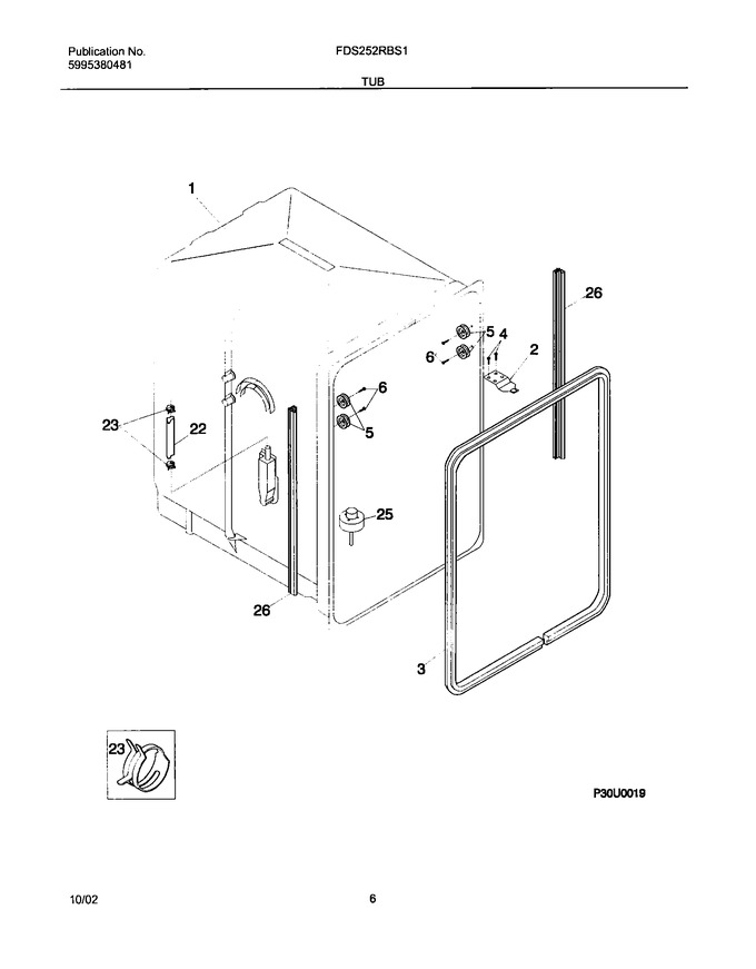 Diagram for FDS252RBS1