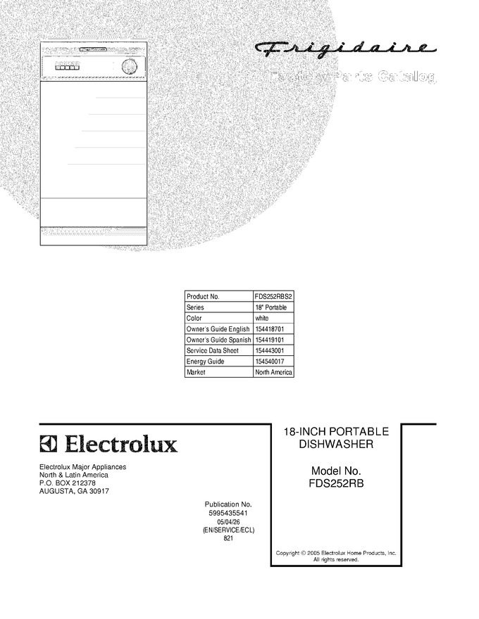 Diagram for FDS252RBS2