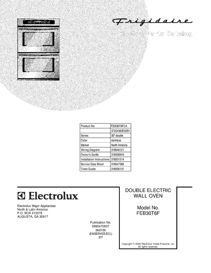 Diagram for FEB30T6FCA