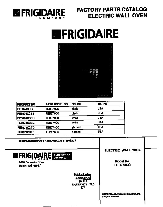 Diagram for FEB374CCTE