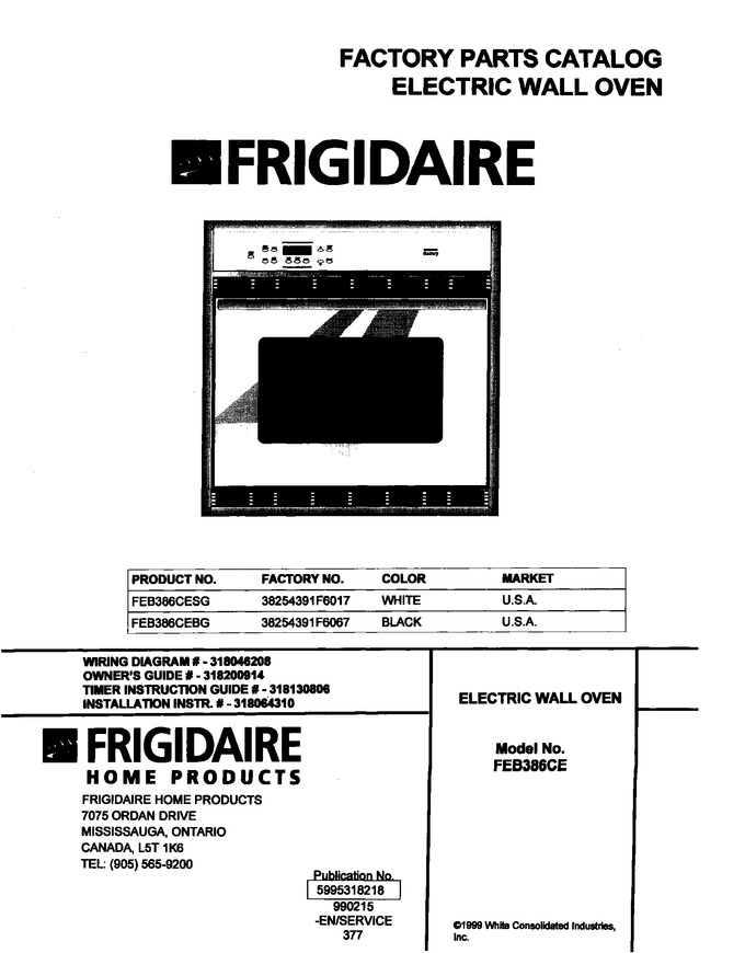 Diagram for FEB386CEBG