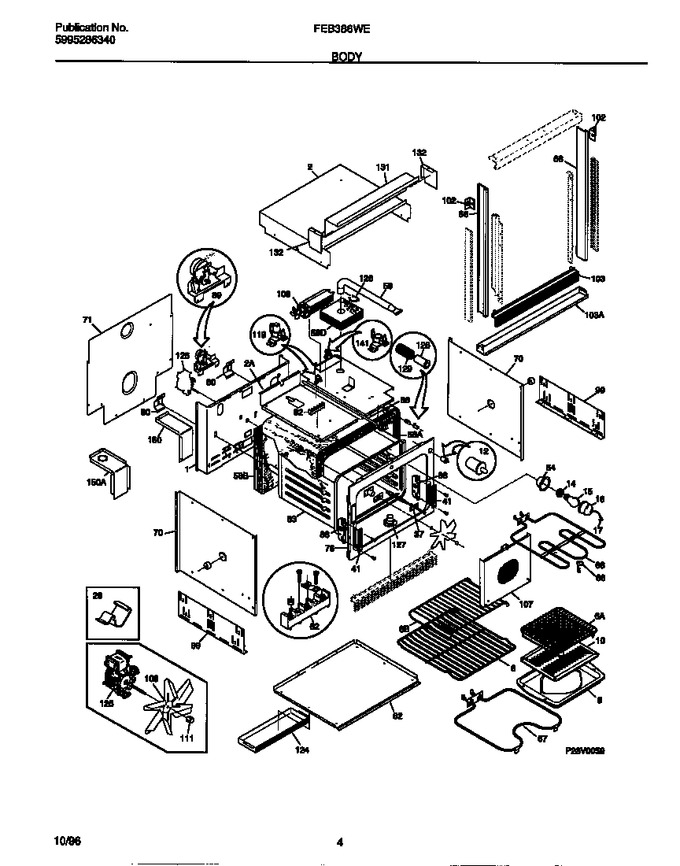 Diagram for FEB386WECA