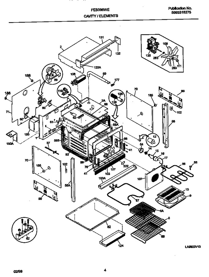 Diagram for FEB386WECG