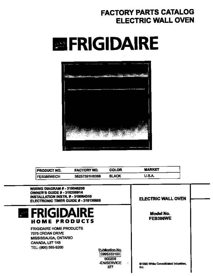 Diagram for FEB386WECH