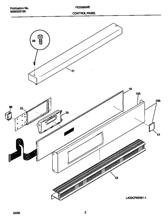 Diagram for FEB386WECH